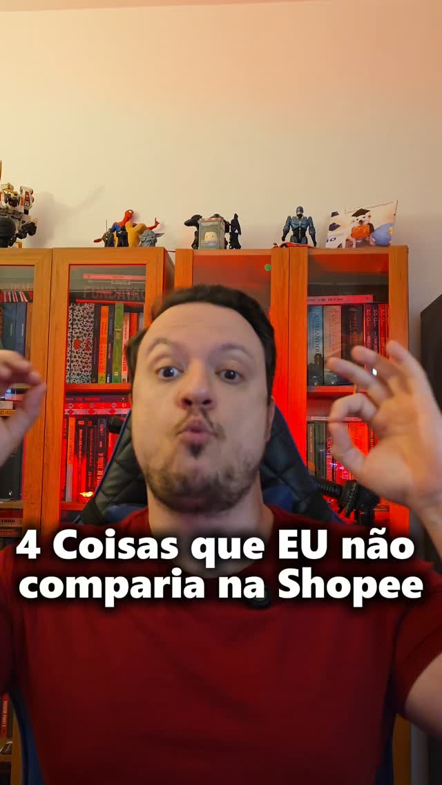 Quatro coisas que especialista em compras NÃO compraria na Shopee