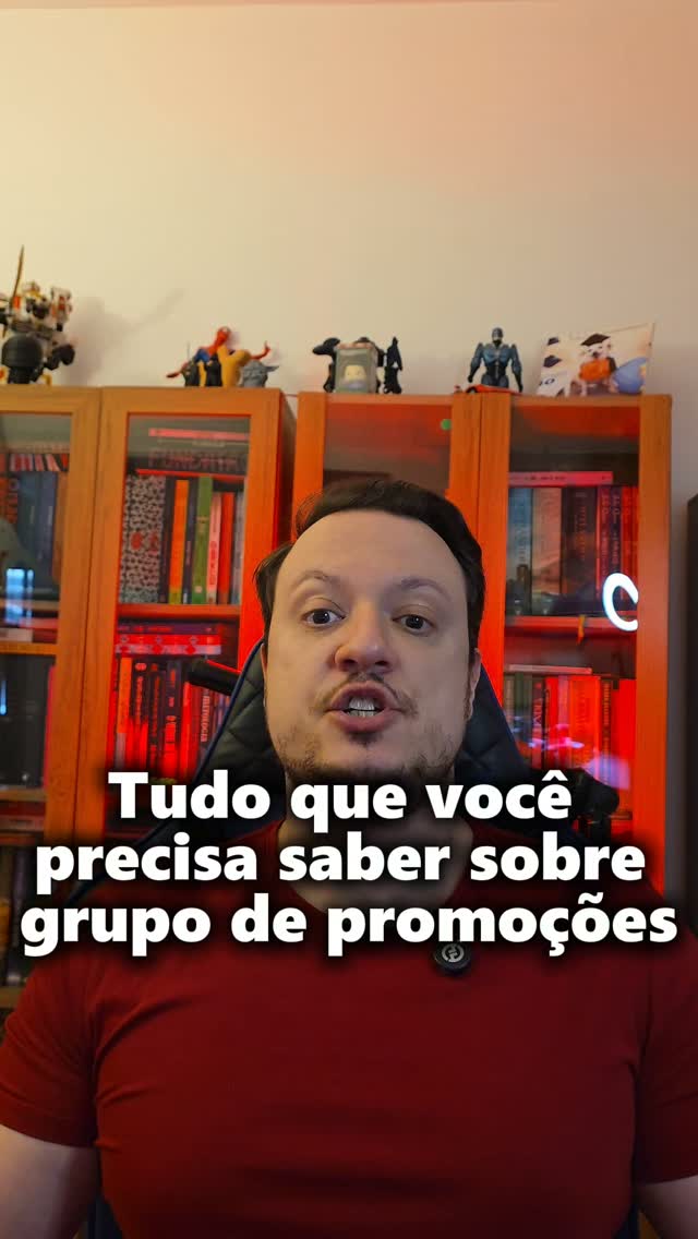 Tem muita gente adulta que não sabe como funciona um grupo de promoções de verdade